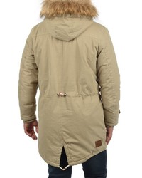 hellbeige Parka von Solid