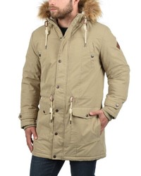 hellbeige Parka von Solid