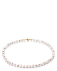 hellbeige Perlenkette von Adriana