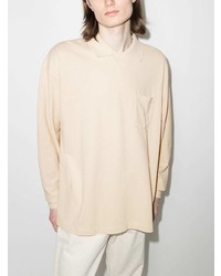 hellbeige Polo Pullover von YMC