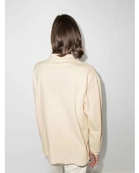 hellbeige Polo Pullover von YMC