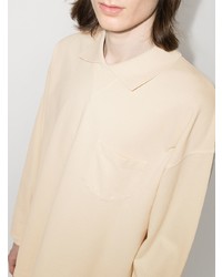 hellbeige Polo Pullover von YMC