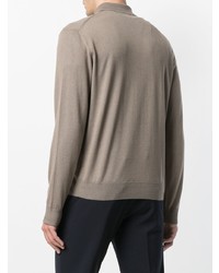 hellbeige Polo Pullover von Canali