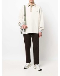 hellbeige Polo Pullover von Ader Error