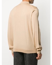 hellbeige Polo Pullover von Lemaire