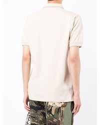 hellbeige Polohemd von AAPE BY A BATHING APE