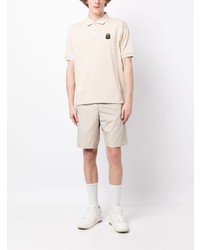 hellbeige Polohemd von AAPE BY A BATHING APE