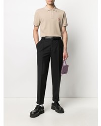 hellbeige Polohemd von Ami Paris