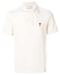 hellbeige Polohemd von Ami Paris