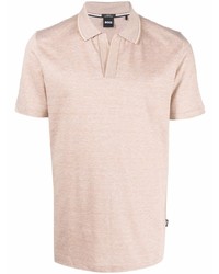 hellbeige Polohemd von BOSS