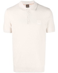 hellbeige Polohemd von BOSS