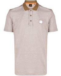 hellbeige Polohemd von BOSS