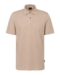 hellbeige Polohemd von Bugatti