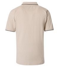 hellbeige Polohemd von Casamoda