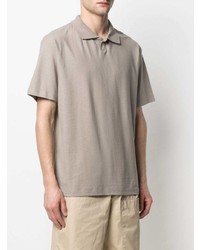 hellbeige Polohemd von Roberto Collina