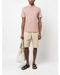 hellbeige Polohemd von Zegna