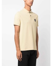 hellbeige Polohemd von Stone Island