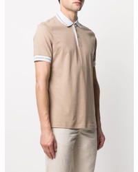 hellbeige Polohemd von Brunello Cucinelli