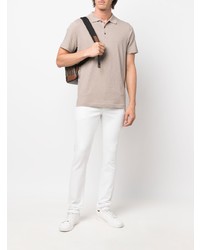 hellbeige Polohemd von Theory