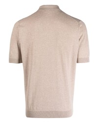 hellbeige Polohemd von Lardini