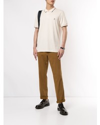 hellbeige Polohemd von Brunello Cucinelli