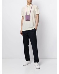 hellbeige Polohemd von Ralph Lauren Purple Label