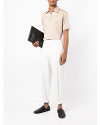 hellbeige Polohemd von Giorgio Armani