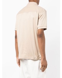 hellbeige Polohemd von Giorgio Armani