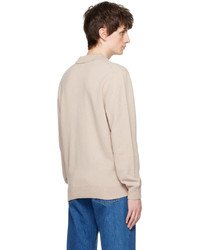 hellbeige Polohemd von Norse Projects