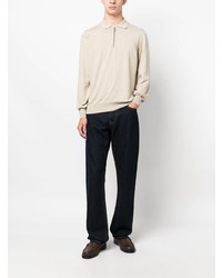 hellbeige Polohemd von Canali