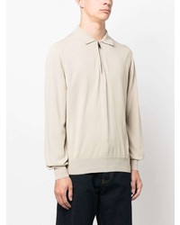 hellbeige Polohemd von Canali