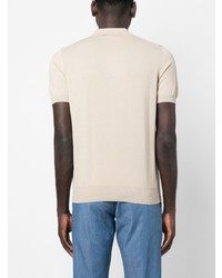 hellbeige Polohemd von Canali