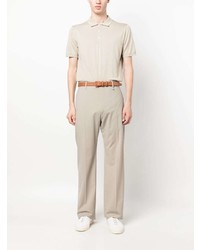 hellbeige Polohemd von Canali