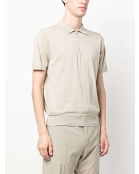 hellbeige Polohemd von Canali