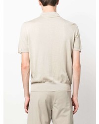 hellbeige Polohemd von Canali