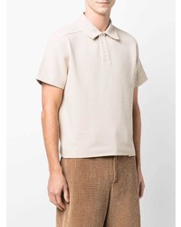 hellbeige Polohemd von Jacquemus