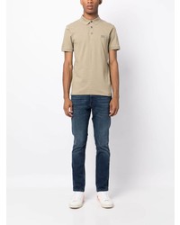 hellbeige Polohemd von BOSS