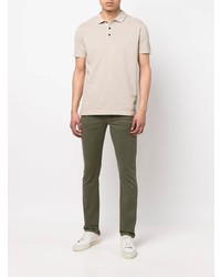 hellbeige Polohemd von Paul & Shark