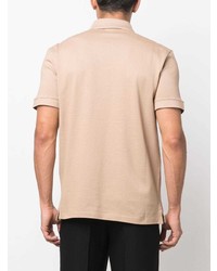 hellbeige Polohemd von Alexander McQueen