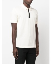 hellbeige Polohemd von Alexander McQueen