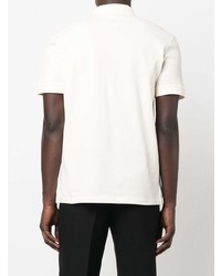 hellbeige Polohemd von Alexander McQueen