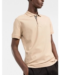 hellbeige Polohemd von Burberry