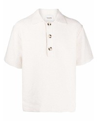 hellbeige Polohemd von Nanushka