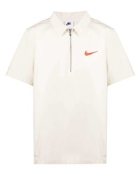hellbeige Polohemd von Nike