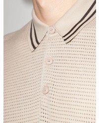 hellbeige Polohemd von Manors Golf