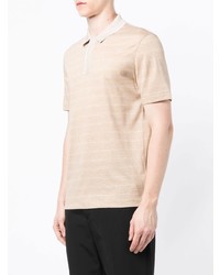 hellbeige Polohemd von BOSS