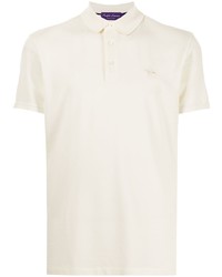 hellbeige Polohemd von Ralph Lauren Purple Label