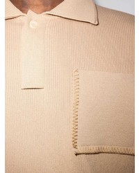 hellbeige Polohemd von Jacquemus