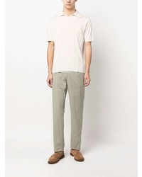 hellbeige Polohemd von Brunello Cucinelli