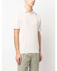 hellbeige Polohemd von Brunello Cucinelli